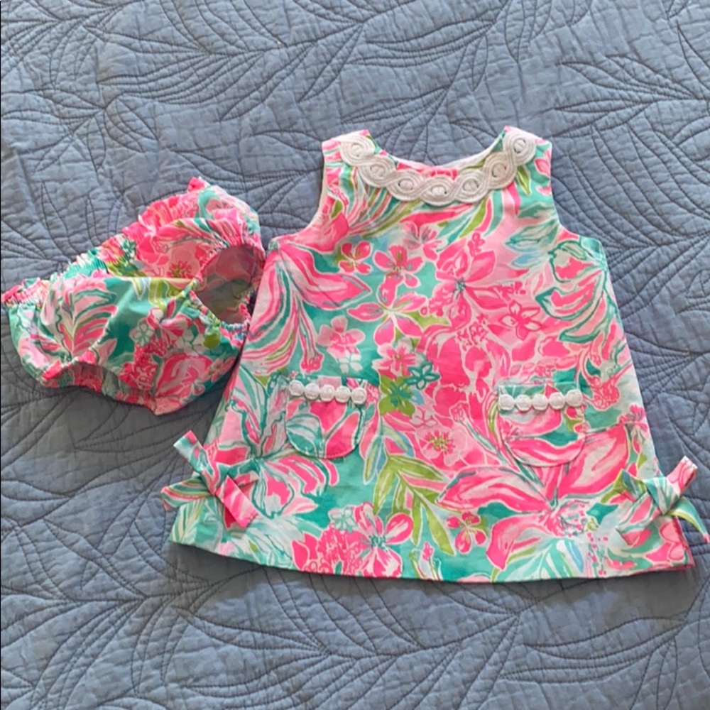 COPY - Lilly Pulitzer baby shift dress 6-12 m. NW…